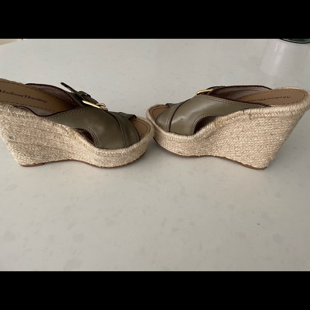 Madison Harding mules/wedge. - Picture 4 of 6
